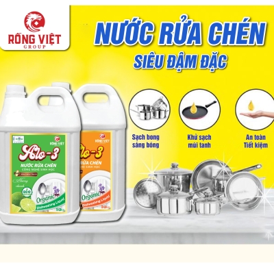 Nước rửa chén Alo-3 (10kg)